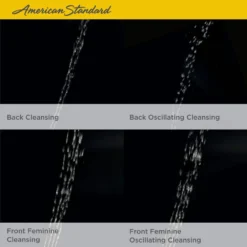 American Standard Advanced Clean 100 Spalet 12 In. Rough-In 1-piece 0.92/1.32 GPF Dual Flush Elongated Toilet In White, Seat Included -The Home Depot alabaster white american standard one piece toilets 297aa204 291 4f 1000