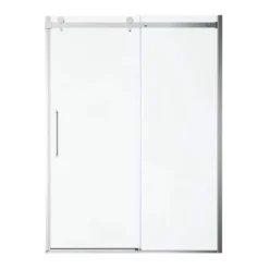 American Standard Passage 57 1/5 In. - 57 4/5 In. W X 72 In. H Sliding Frameless Shower Door In Silver With Clear Glass 14 American Standard Passage 57 1/5 In. - 57 4/5 In. W X 72 In. H Sliding Frameless Shower Door In Silver With Clear Glass -The Home Depot american standard alcove shower doors am801703400 213 4f 1000