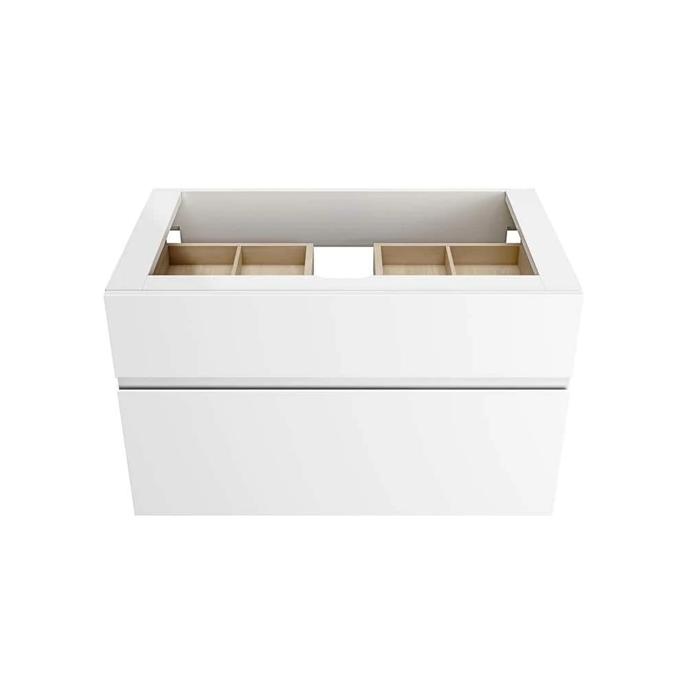 American Standard Studio S 33 In. Double Drawer Bath Vanity Cabinet Only In White 1 American Standard Studio S 33 In. Double Drawer Bath Vanity Cabinet Only In White