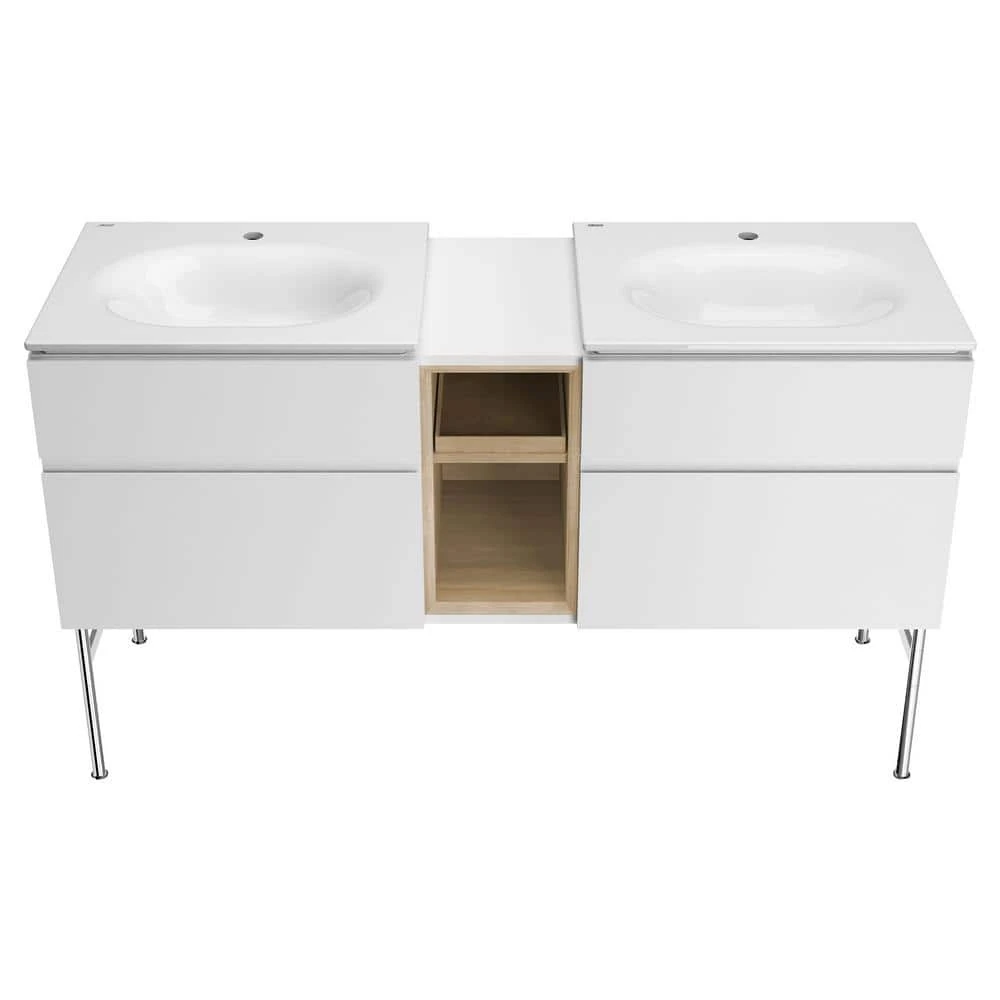 American Standard Studio S 24 In. Bathroom Vanity Sink Top With Single Faucet Hole In White 7 American Standard Studio S 24 In. Bathroom Vanity Sink Top With Single Faucet Hole In White - Image 7