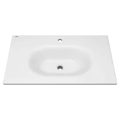 American Standard Studio S 33 In. Bathroom Vanity Sink Top With Single Faucet Hole In White