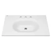 American Standard Studio S 33 In. Bathroom Vanity Sink Top With 8 In. Faucet Holes In White