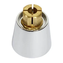 American Standard Long Faucet Handle Skirt Adapter, Polished Chrome