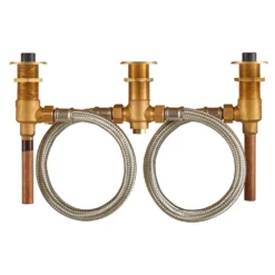 American Standard Flash 1/2 In. Copper 2-Handle 3-Hole Roman Tub Filler Rough-In Valve