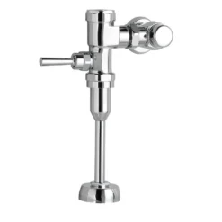 American Standard Ultima Manual 1.0 GPF Flush Valve For 0.75 In. Top Spud Urinal In Polished Chrome
