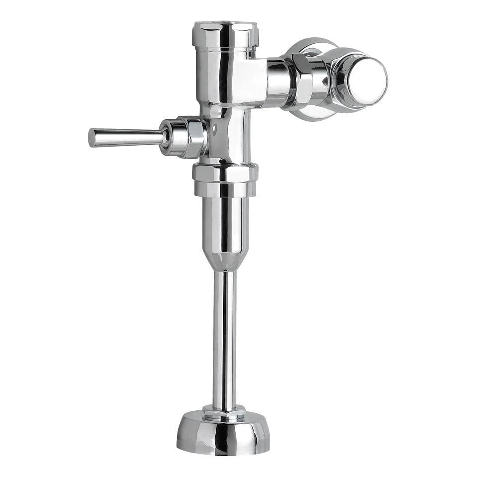 American Standard Ultima Manual 1.0 GPF Flush Valve For 0.75 In. Top Spud Urinal In Polished Chrome 1 American Standard Ultima Manual 1.0 GPF Flush Valve For 0.75 In. Top Spud Urinal In Polished Chrome