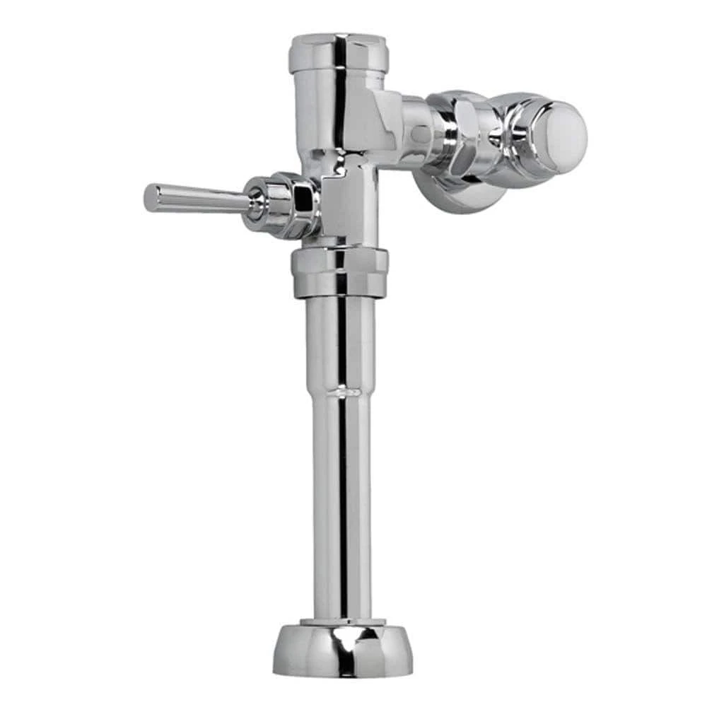 American Standard Ultima Manual 1.0 GPF Exposed Urinal Flush Valve In Polished Chrome For 1.25 In. Top Spud Urinal 1 American Standard Ultima Manual 1.0 GPF Exposed Urinal Flush Valve In Polished Chrome For 1.25 In. Top Spud Urinal