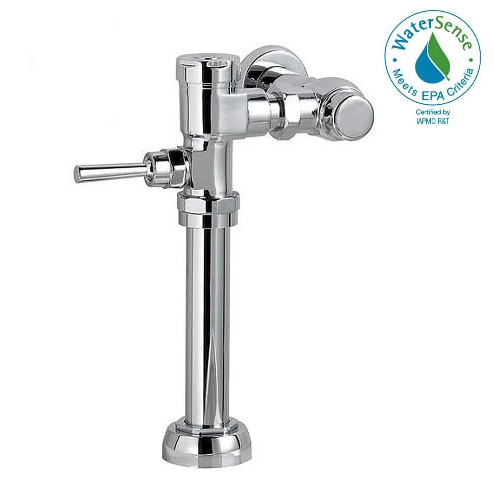American Standard Manual FloWise 1.28 GPF Valve Only Retrofit Toilet Flush Valve In Polished Chrome 2 American Standard Manual FloWise 1.28 GPF Valve Only Retrofit Toilet Flush Valve In Polished Chrome - Image 2