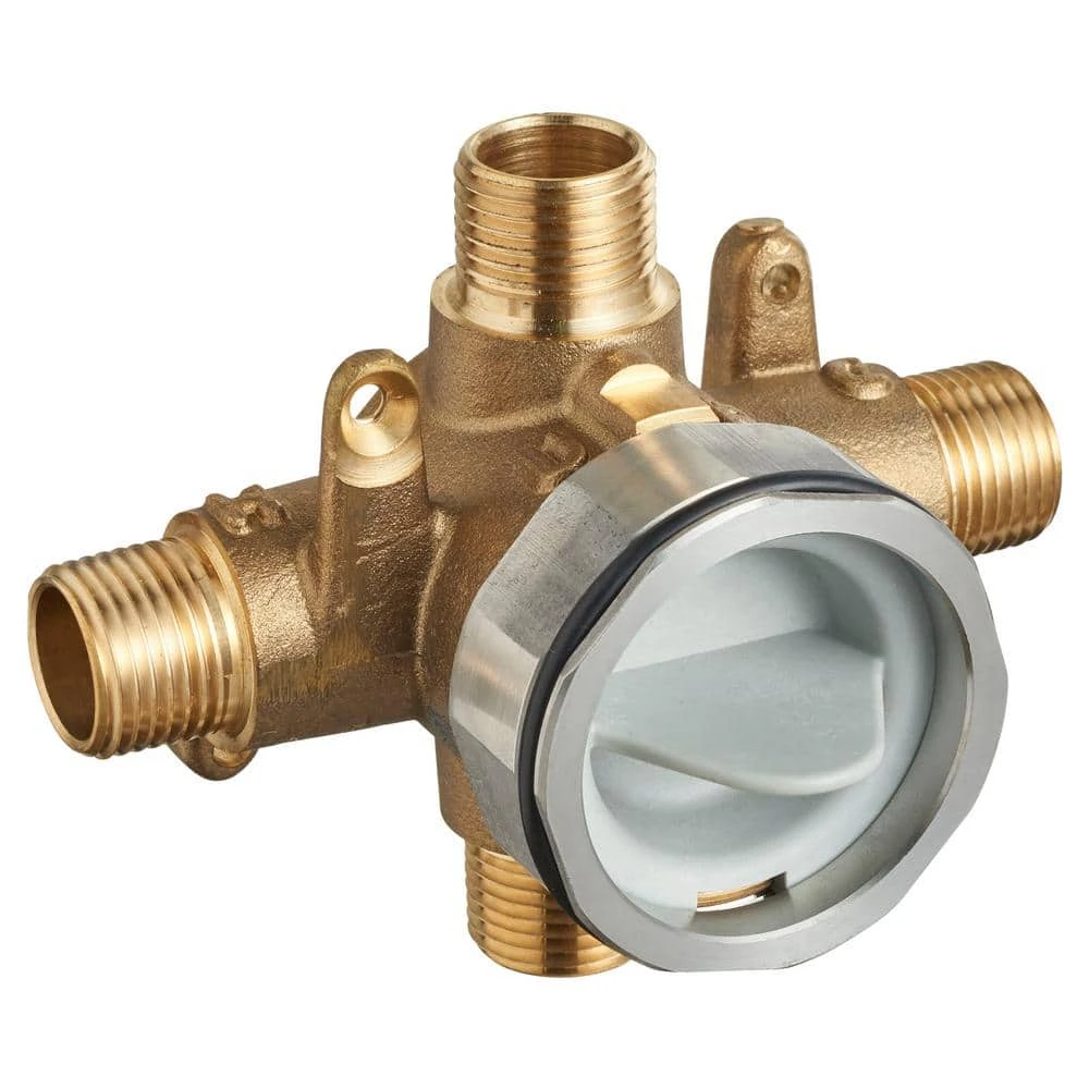 American Standard Flash Shower Rough-In Valve With Universal Inlets/Outlets 1 American Standard Flash Shower Rough-In Valve With Universal Inlets/Outlets