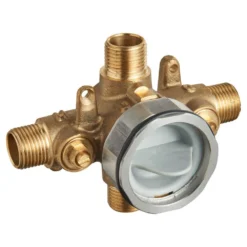 American Standard Flash Shower Rough-In Valve With Universal Inlets And Outlets With Screwdriver Stops