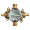 American Standard Flash Shower Rough-In Valve With PEX Inlets/Universal Outlets For Crimp Ring System