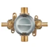 American Standard Flash Shower Rough-In Valve With PEX Inlets/Universal Outlets With Screwdriver Stops For Crimp Ring System