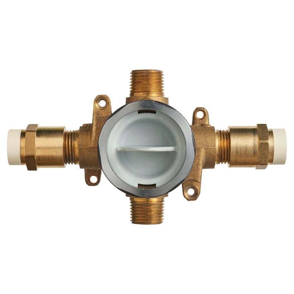 American Standard Flash Shower Rough-In Valve With CPVC Inlets/Universal Outlets 1 American Standard Flash Shower Rough-In Valve With CPVC Inlets/Universal Outlets