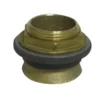 American Standard 1.5 In. Brass Inlet Spud For Toilet And Urinal