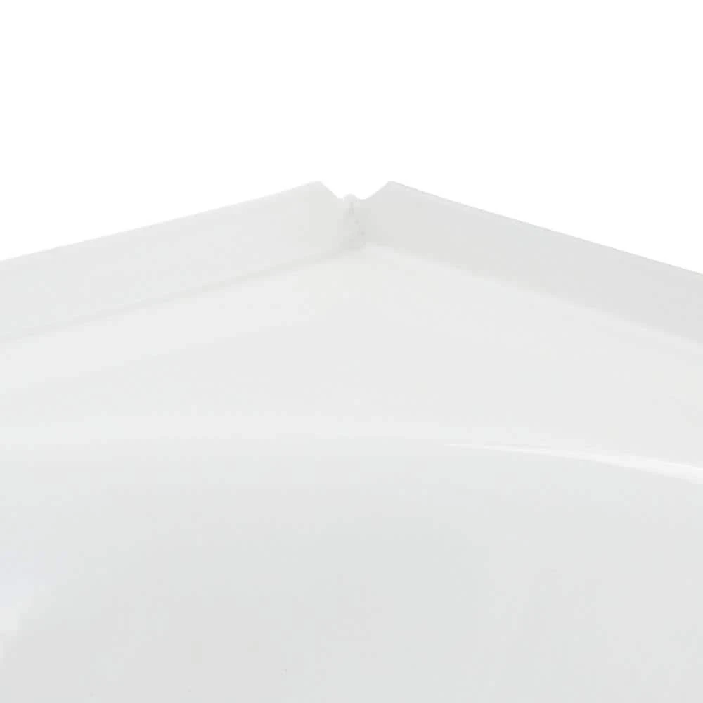 American Standard Princeton 60 In. X 30 In. Integral Apron Rectangular Drop-in Soaking Bathtub With Left Drain In Arctic 2 American Standard Princeton 60 In. X 30 In. Integral Apron Rectangular Drop-in Soaking Bathtub With Left Drain In Arctic - Image 2