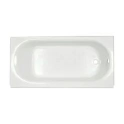 American Standard Princeton 60 In. X 30 In. Rectangular Drop-in Alcove Soaking Bathtub With Right Hand Drain In Arctic