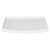 American Standard Ovation Curve 60 In. L X 30 In. W Alcove Shower Pan Base With Left Drain In Arctic White