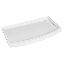 American Standard Ovation Curve 60 In. L X 30 In. W Alcove Shower Pan Base With Right Drain In Arctic White 9 American Standard Ovation Curve 60 In. L X 30 In. W Alcove Shower Pan Base With Right Drain In Arctic White -The Home Depot arctic white american standard shower pans b8014a st3r 011 40 1000
