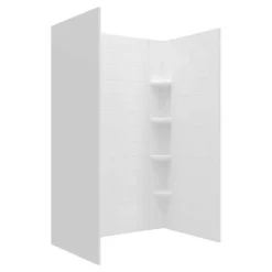 American Standard Ovation Curve 48 In. L X 30 In. W X 72 In. H Center Drain Alcove Shower Stall Kit In Matte Black -The Home Depot artic white american standard shower stalls kits 80152961sw48 243 1d 1000