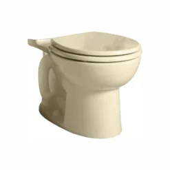 American Standard Cadet 3-Flo Wise Round Toilet Bowl Only In. Bone