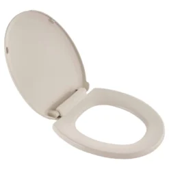 American Standard Mainstream Round Closed Front Toilet Seat In Bone -The Home Depot bone american standard toilet seats 5259b65bl 021 40 1000