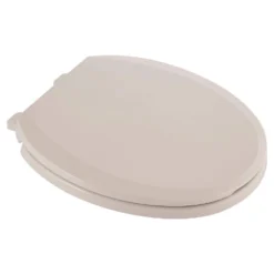 American Standard Mainstream Round Closed Front Toilet Seat In Bone