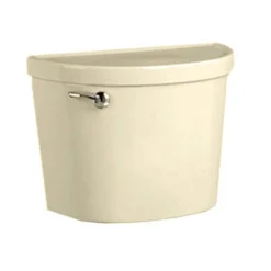 American Standard Champion Pro 1.28 GPF Single Flush Toilet Tank Only With Gravity Fed Flushing Technology In Bone