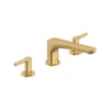 American Standard Studio S 2-Handle Deck-Mount Roman Tub Faucet For Flash Rough-in Valves In Brushed Cool Sunrise