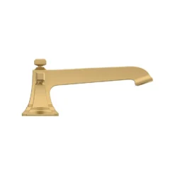 American Standard Town Square S 2-Handle Deck-Mount Roman Tub Faucet In Brushed Cool Sunrise -The Home Depot brushed cool sunrise american standard roman tub faucets t455900 gn0 40 1000