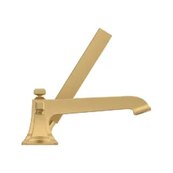 American Standard Town Square S 2-Handle Deck Mount Roman Tub Faucet With Hand Shower In Brushed Cool Sunrise -The Home Depot brushed cool sunrise american standard roman tub faucets t455901 gn0 40 1000