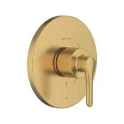 American Standard Studio S 1-Handle Valve Trim Kit For Flash Rough-in Valves In Brushed Cool Sunrise (Valve Not Included)