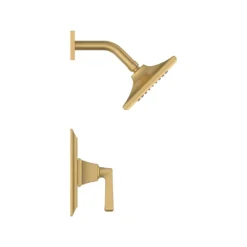 American Standard Town Square S 1-Handle Water Saving Shower Faucet Trim For Flash Valves In Brushed Cool Sunrise (Valve Not Included) -The Home Depot brushed cool sunrise american standard shower bathtub trim kits tu455507 gn0 40 1000