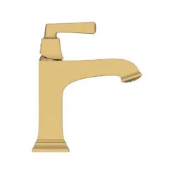 American Standard Town Square S Single-Handle Single-Hole Bathroom Faucet With Drain Assembly 1.2 GPM In Brushed Cool Sunrise -The Home Depot brushed cool sunrise american standard single hole bathroom faucets 7455107 gn0 40 1000
