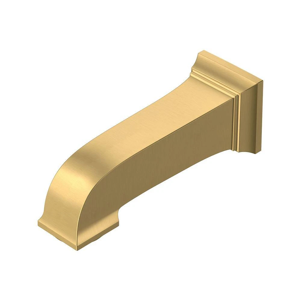 American Standard Town Square S Slip-On Wall Mount Tub Spout In Brushed Cool Sunrise 2 American Standard Town Square S Slip-On Wall Mount Tub Spout In Brushed Cool Sunrise - Image 2