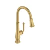 American Standard Delancey With Single Handle Pull-Down Sprayer Kitchen Faucet In Brushed Cool Sunrise