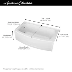 American Standard Ovation Curve 60 In. Left Drain Rectangular Alcove Bathtub With Sliding Frameless Tub Door And Wall In Brushed Nickel -The Home Depot brushed nickel american standard alcove bathtubs v2576lwldr 295 4f 1000