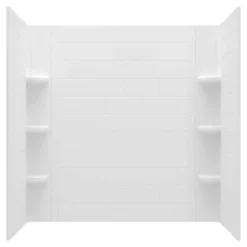 American Standard Ovation Curve 60 In. Left Drain Rectangular Alcove Bathtub With Sliding Frameless Tub Door And Wall In Brushed Nickel -The Home Depot brushed nickel american standard alcove bathtubs v2576lwldr 295 66 1000