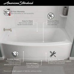 American Standard Ovation Curve 60 In. Left Drain Rectangular Alcove Bathtub With Sliding Frameless Tub Door And Wall In Brushed Nickel -The Home Depot brushed nickel american standard alcove bathtubs v2576lwldr 295 c3 1000