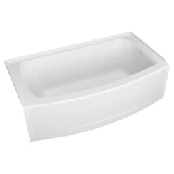 American Standard Ovation Curve 60 In. X 30 In. Soaking Bathtub With Right Hand Drain In Brushed Nickel -The Home Depot brushed nickel american standard alcove bathtubs v2576rdr 295 a0 1000