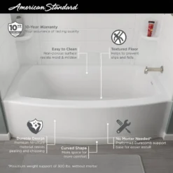 American Standard Ovation Curve 60 In. Right Drain Rectangular Alcove Bathtub With Sliding Frameless Tub Door And Wall In Brushed Nickel -The Home Depot brushed nickel american standard alcove bathtubs v2576rwldr 295 c3 1000