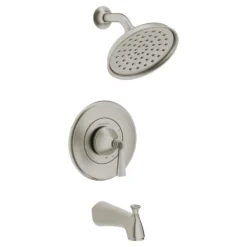 American Standard Rumson Single-Handle 1-Spray Tub And Shower Faucet With 1.8 GPM In Brushed Nickel Valve Included
