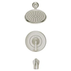 American Standard Rumson Single Hole Bathroom Faucet Set And SingleHandle 3-Spray Tub And Shower Faucet In Brushed Nickel (Valve Included) 19 American Standard Rumson Single Hole Bathroom Faucet Set And SingleHandle 3-Spray Tub And Shower Faucet In Brushed Nickel (Valve Included) -The Home Depot brushed nickel american standard bathtub shower faucet combos rumsonts2monobn c3 1000
