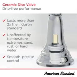 American Standard Chatfield 4 In. Centerset 2-Handle Bathroom Faucet In Brushed Nickel -The Home Depot brushed nickel american standard centerset bathroom faucets 7413201 295 44 1000