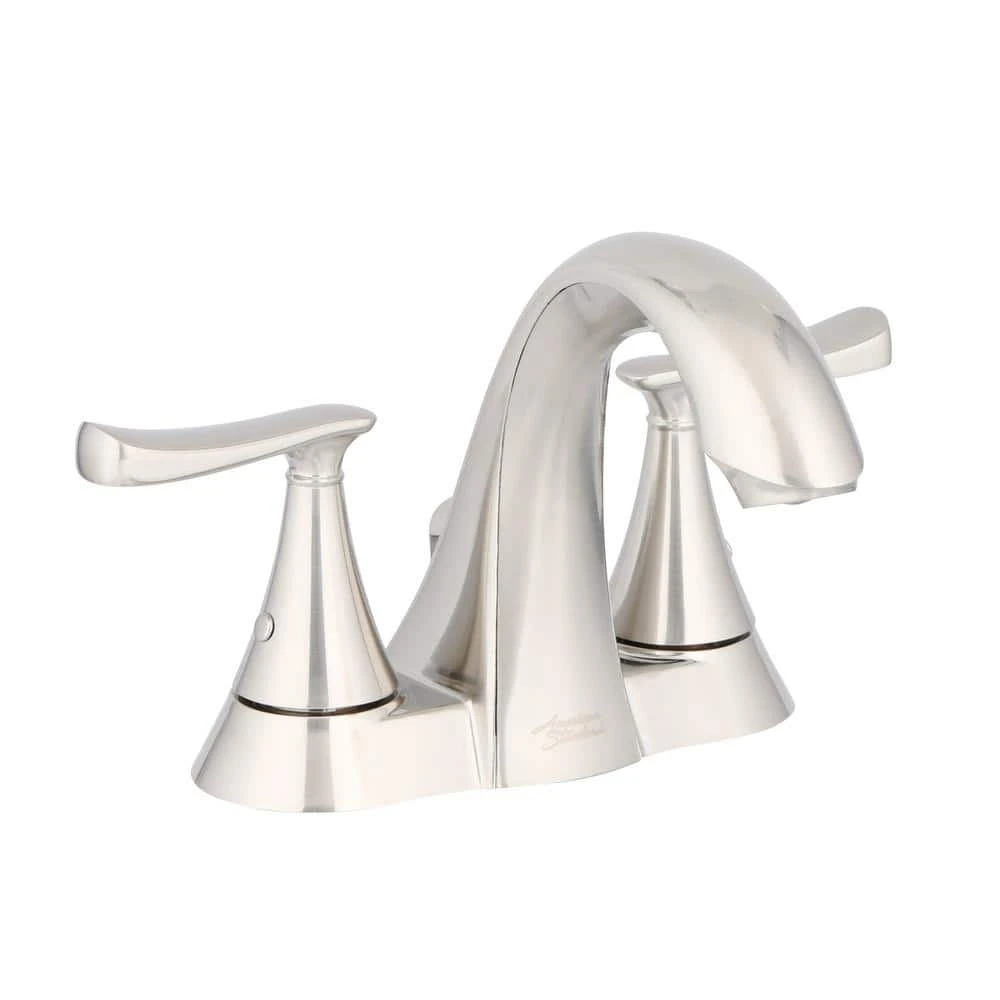 American Standard Chatfield 4 In. Centerset 2-Handle Bathroom Faucet In Brushed Nickel (Set Of 2) 10 American Standard Chatfield 4 In. Centerset 2-Handle Bathroom Faucet In Brushed Nickel (Set Of 2) - Image 10