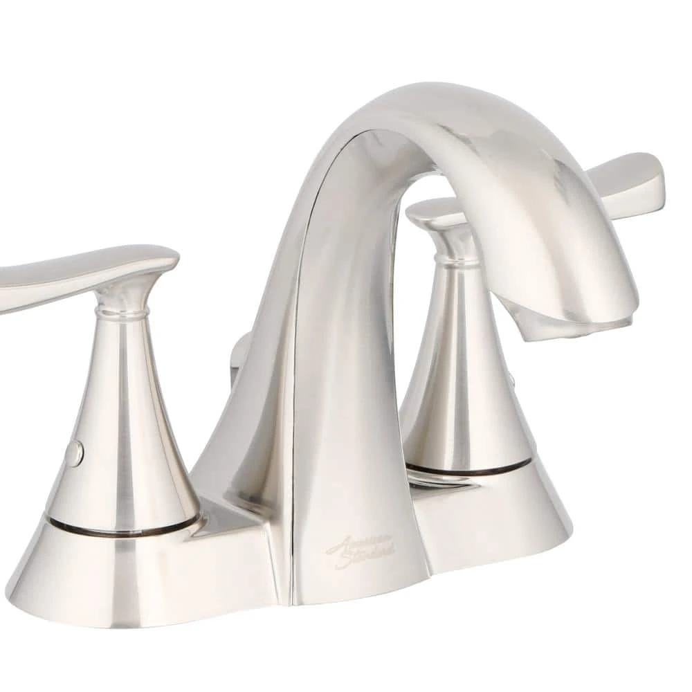 American Standard Chatfield 4 In. Centerset 2-Handle Bathroom Faucet In Brushed Nickel (Set Of 2) 7 American Standard Chatfield 4 In. Centerset 2-Handle Bathroom Faucet In Brushed Nickel (Set Of 2) - Image 7