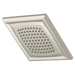 American Standard Town Square 1-Spray 6.3 In. Single Wall Mount Fixed Shower Head In Brushed Nickel -The Home Depot brushed nickel american standard fixed shower heads 1660516 295 1d 1000