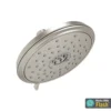 American Standard Spectra+ 4-Spray 7.3 In. Single Ceiling Mount Fixed Adjustable Shower Head In Brushed Nickel