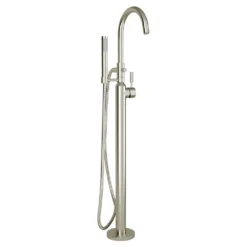 American Standard Cadet Single-Handle Freestanding Roman Tub Faucet With Hand Shower In Brushed Nickel