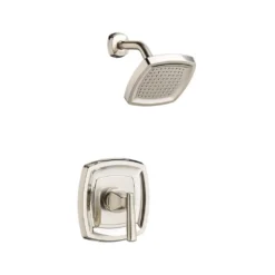 American Standard Edgemere 1-Handle Water-Saving Shower Faucet Trim Kit For Flash Rough-in Valves In Brushed Nickel (Valve Not Included)