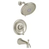 American Standard Delancey Water Saving 1-Handle Tub And Shower Trim Kit For Flash Rough-in Valves In Brushed Nickel (Valve Not Included)